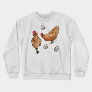 Chickens Crewneck Sweatshirt